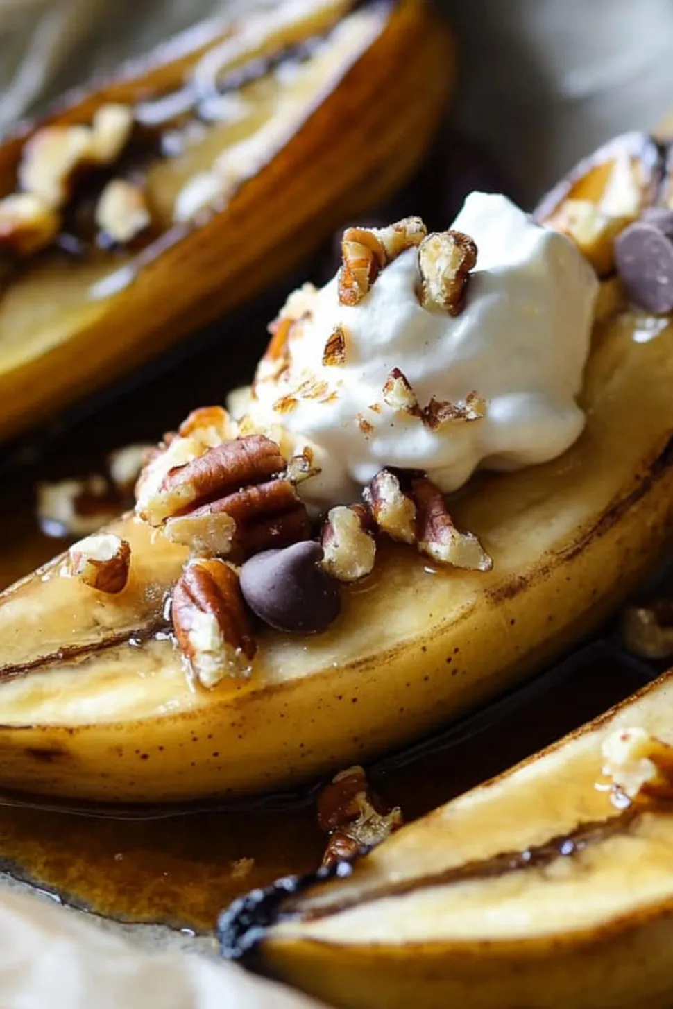 Baked Bananas Photo