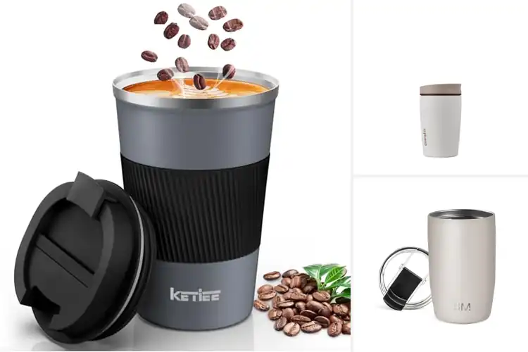 Detailed view of Best 12 Ounce Coffee Travel Tumbler