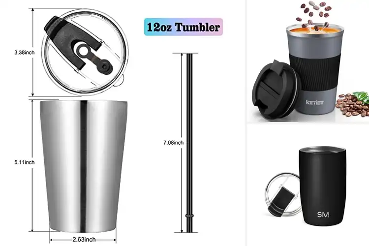 Detailed view of 10 Best 12-Ounce Insulated Stainless Steel Coffee Tumblers