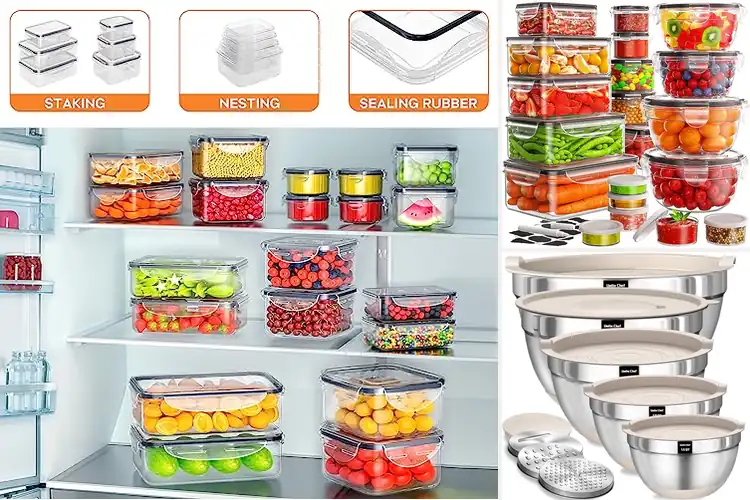 Detailed view of 10 Best Airtight Lid Sets: Keep Your Kitchen Fresh & Organized