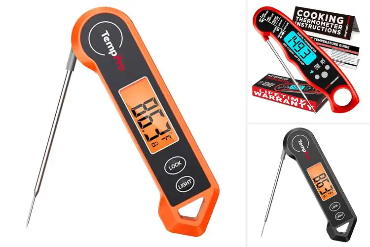 Detailed view of Best Backlit Digital Thermometers For Grilling