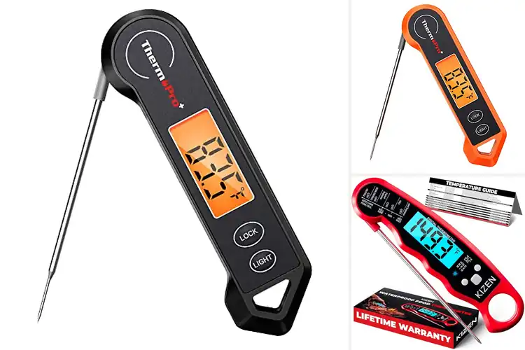 Detailed view of 10 Best Backlit Digital Thermometers For Night Grilling Revealed