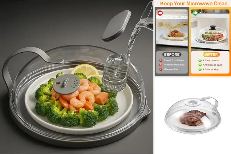 Detailed view of Best Built-In Vent Lids For Microwave Heating