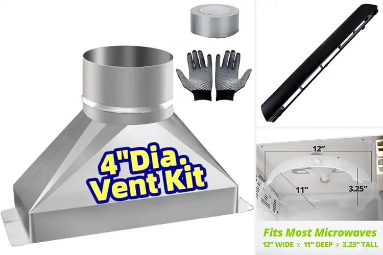 Detailed view of Best Built-In Vents For Microwave Heating