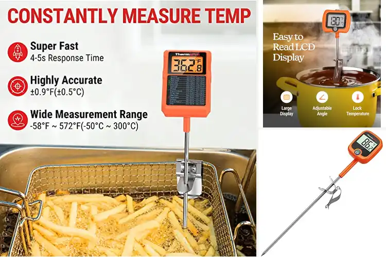 Detailed view of 10 Best Candy Thermometers for Perfect Sweet Treats