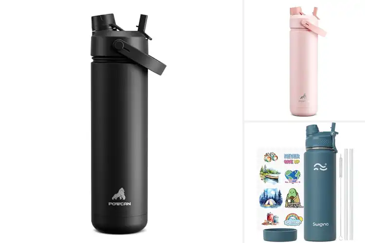 Detailed view of 10 Best Cold-Insulated Water Bottles: Stay Chilled All Day