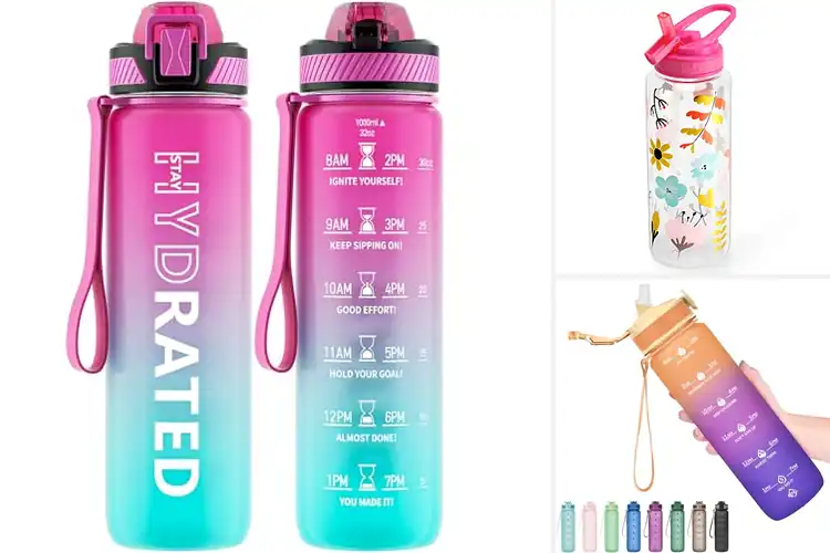 Detailed view of Best Colorful Hydration Bottles For Women