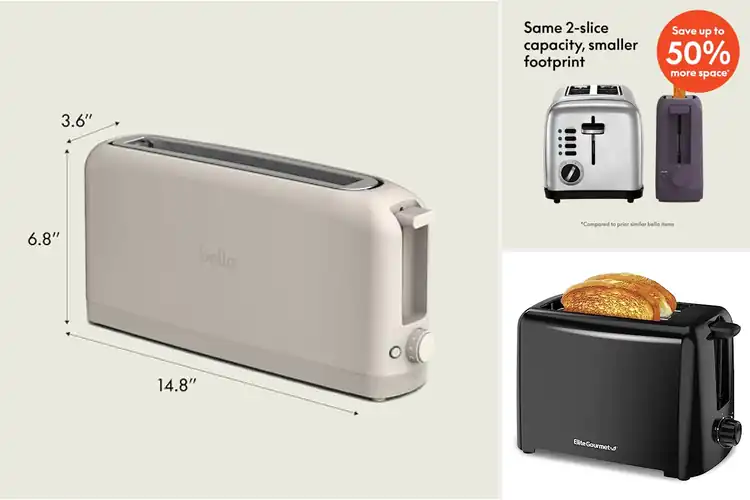 Detailed view of 10 Best Compact Toasters: Top Picks for Small Kitchens