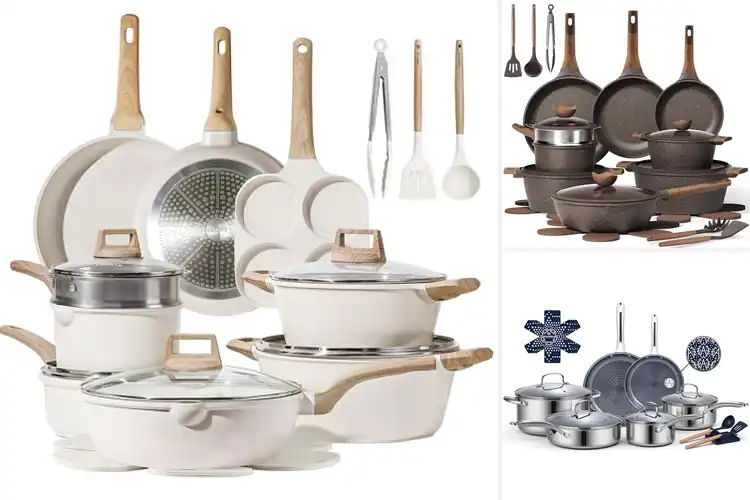 Detailed view of 10 Best Cookware Sets : Cook Like a Pro