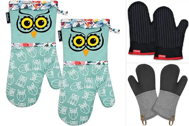 Detailed view of 10 Best Cotton Cuff Oven Mitts for Stylish Kitchen Safety