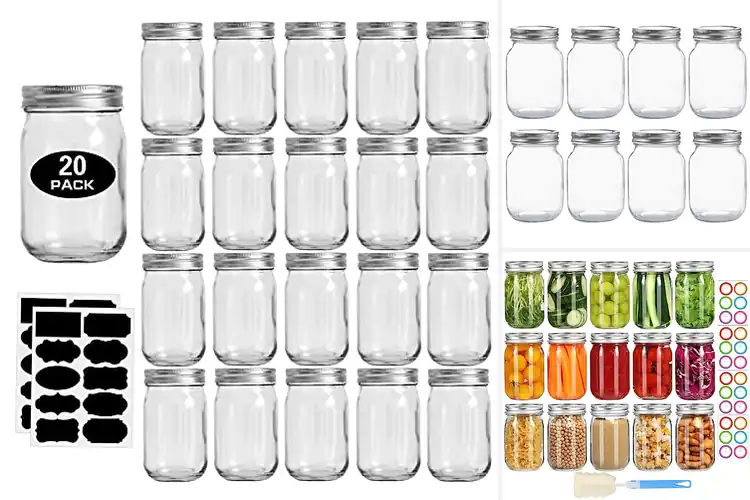 Detailed view of 10 Best Crafting Mason Jars: Creatives’ Top Picks