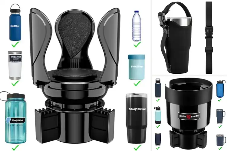 Detailed view of Best Cup Holder Compatible Travel Tumblers