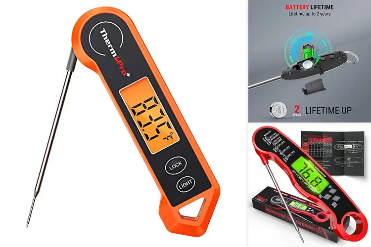 Detailed view of 10 Best Digital Food Thermometers: Perfect Meals
