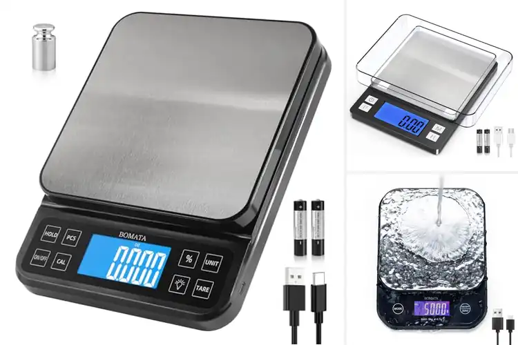 Detailed view of 10 Best Digital Kitchen Scales for Perfect Recipes