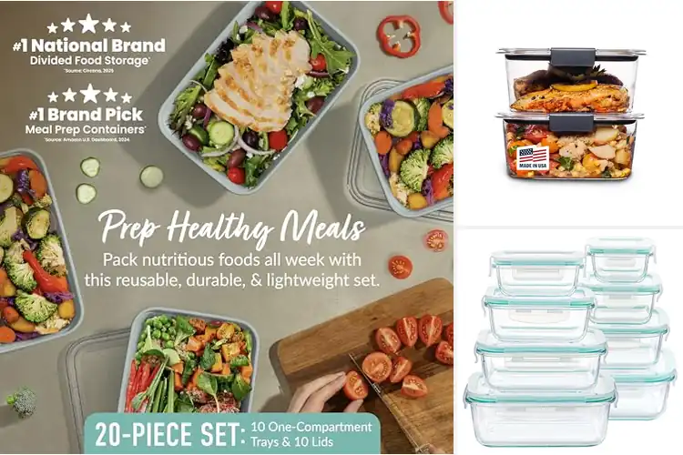 Detailed view of Best Dishwasher-Safe Food Containers
