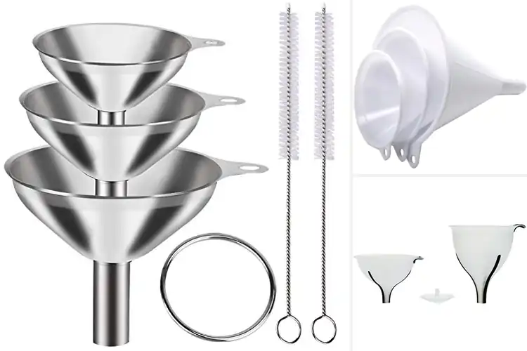 Detailed view of 10 Best Dishwasher Safe Funnels for Easy, Mess-Free Pouring