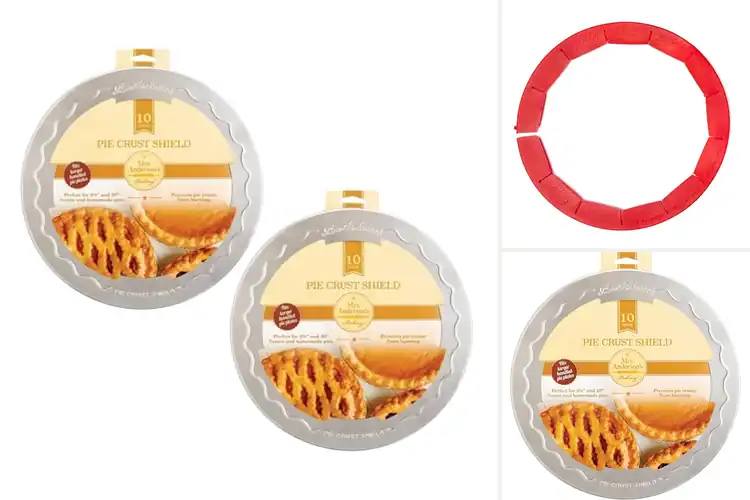 Detailed view of Best Dishwasher Safe Pie Crust Protector