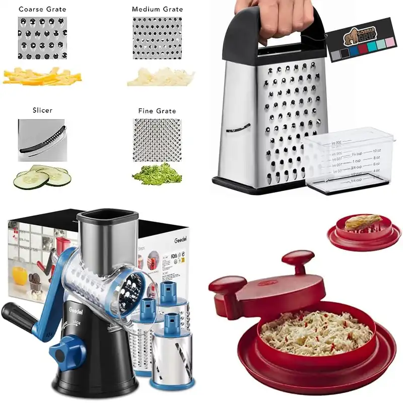 4 Best Dishwasher Safe Shredders for Easy Kitchen Cleanup
