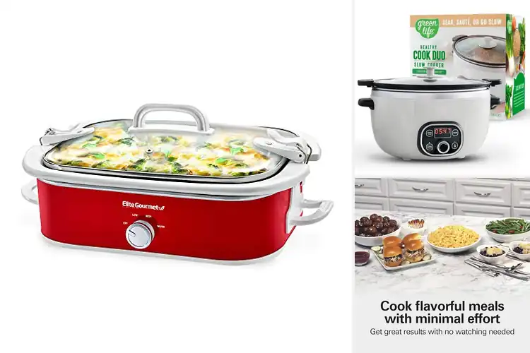 Detailed view of 10 Best Dishwasher Safe Slow Cookers for Easy Meals