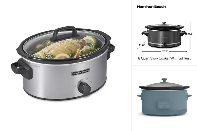 Detailed view of 10 Best Dishwasher-Safe Slow Cookers With Stoneware Guide