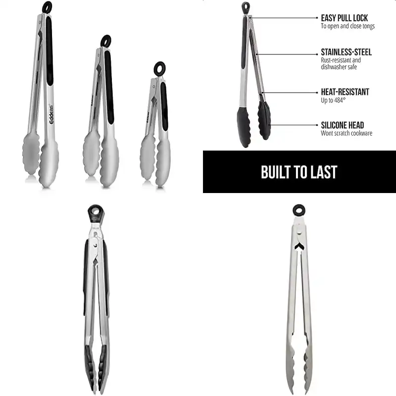 10 Best Dishwasher Safe Tongs for Easy Cooking & Cleanup