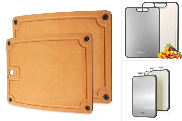 Detailed view of 10 Best Double Sided Cutting Boards for Faster Prep