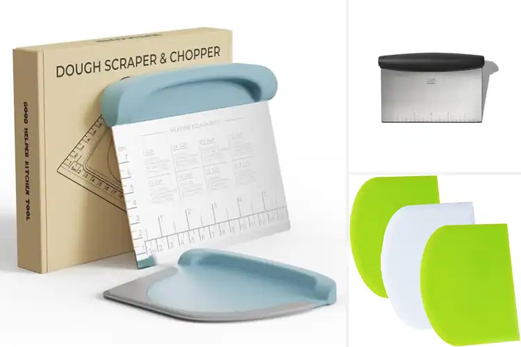 Detailed view of 10 Best Dough Scrapers for Effortless Baking