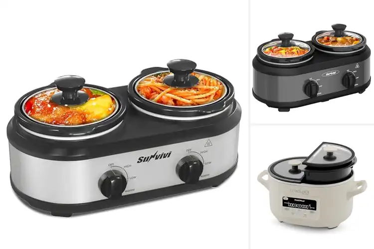 Detailed view of Best Dual Setting Slow Cookers: Cook Two Meals Effortlessly
