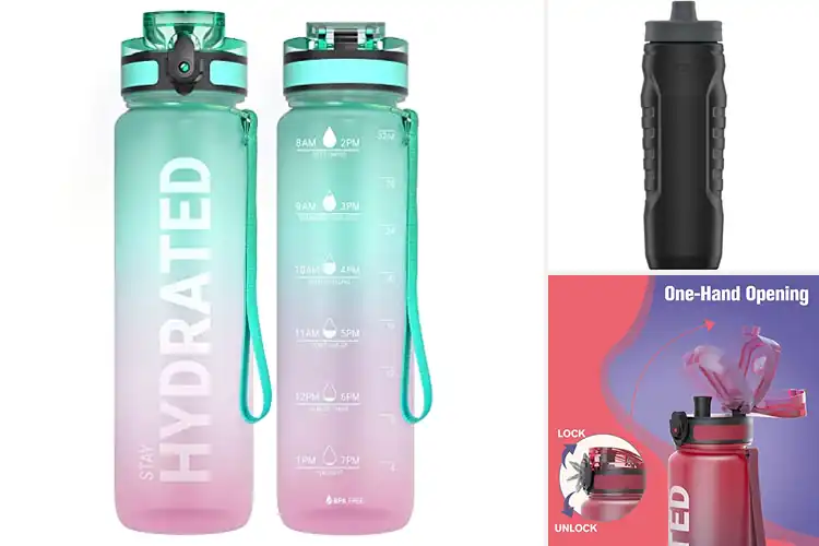 Detailed view of 10 Best Durable Hydration Bottles: Keep Drinks Cool & Spill-Free