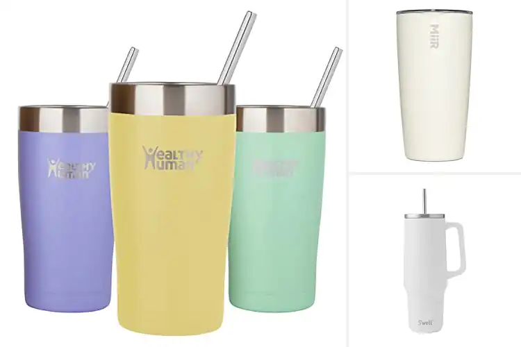 Detailed view of Best Durable Recycled Stainless Steel Tumblers