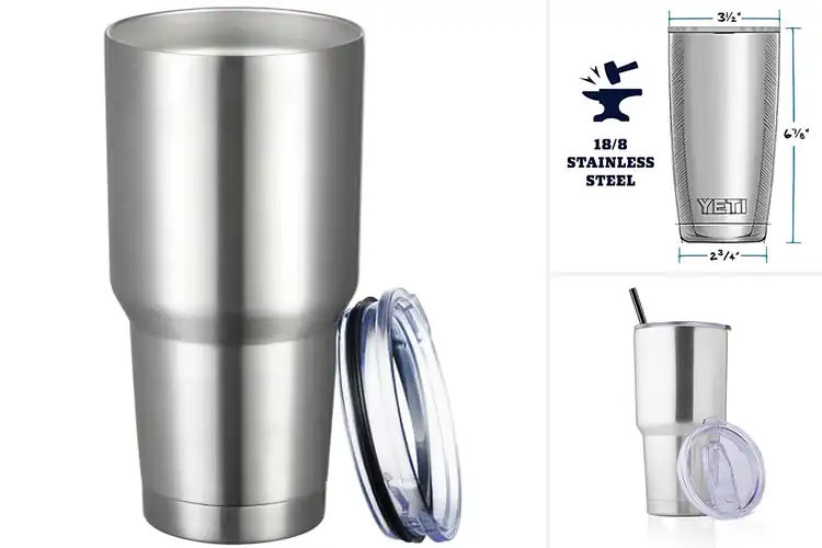 Detailed view of 10 Best Durable Stainless Steel Tumbler: Leak-Free & Cold