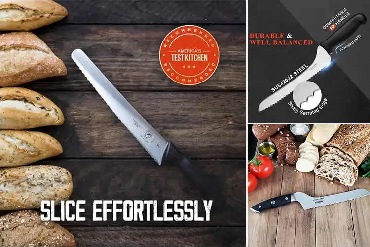 Detailed view of 10 Best Ergonomic Bread Knives: Effortless, Fatigue-Free Slicing