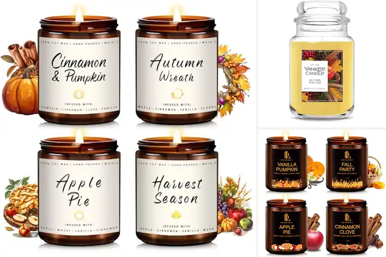Detailed view of 10 Best Fall Scented Candles to Cozy Up Your Home