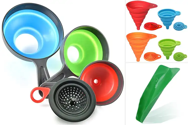 Detailed view of 10 Best Foldable Funnels for Spill-Free Pouring