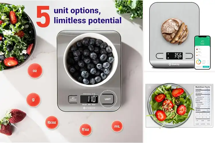 Detailed view of 10 Best Food Scales for Weight Loss and Meal Prep