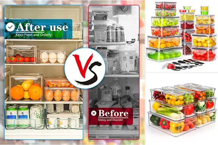 Detailed view of 10 Best Fridge Containers: Keep Your Produce Fresh Forever