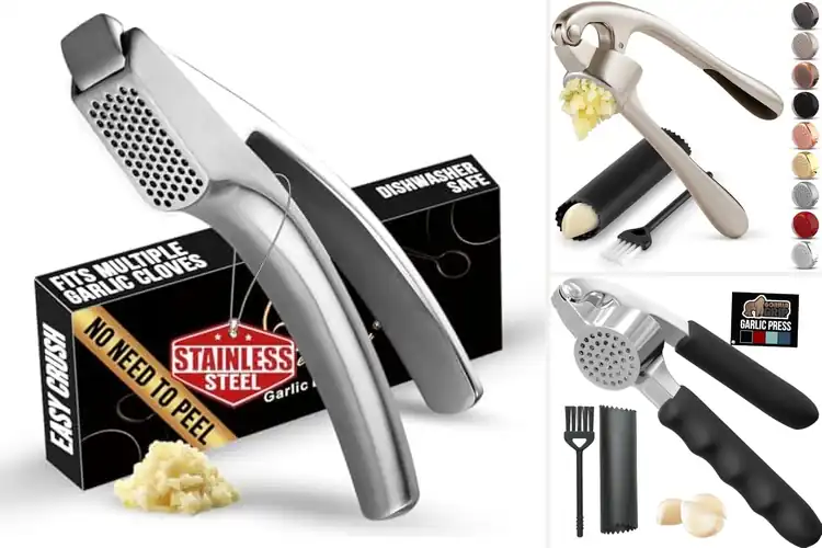 Detailed view of 10 Best Garlic And Ginger Presses for Effortless Cooking