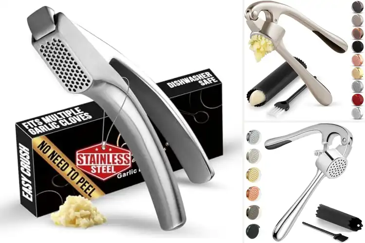 Detailed view of 10 Best Garlic Press Sets for Effortless Cooking