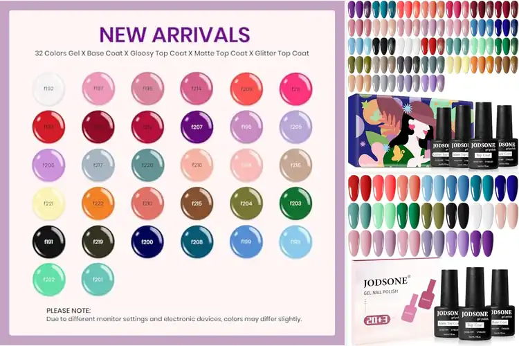Detailed view of Best Gel Colors