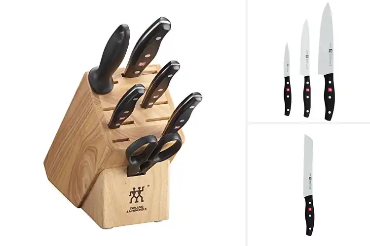 Detailed view of 10 Best German Stainless Steel Knives for Effortless Cooking