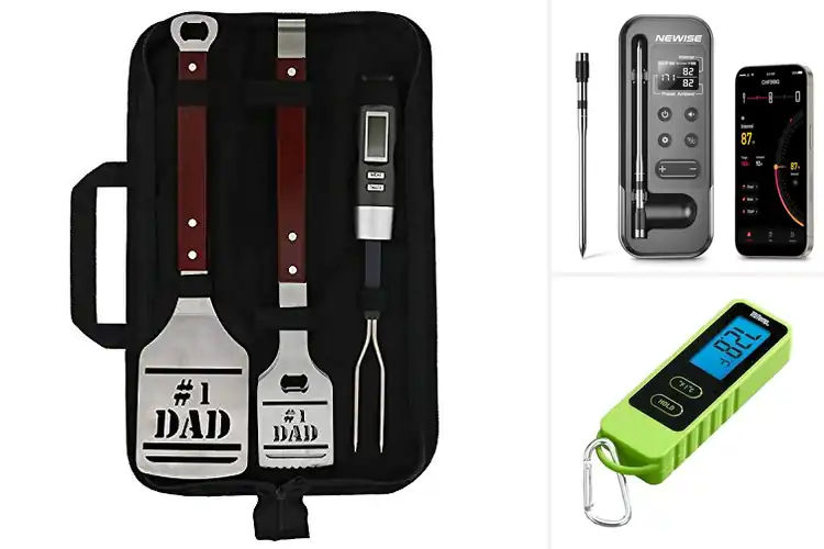 Detailed view of 10 Best Gifts For Dad Thermometers: Grill Like a Pro
