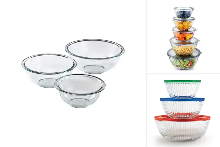 Detailed view of 10 Best Glass Mixing Bowls For Prepping