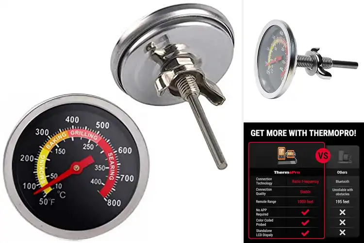 Detailed view of 10 Best Grill Thermometers for Perfect BBQ Results
