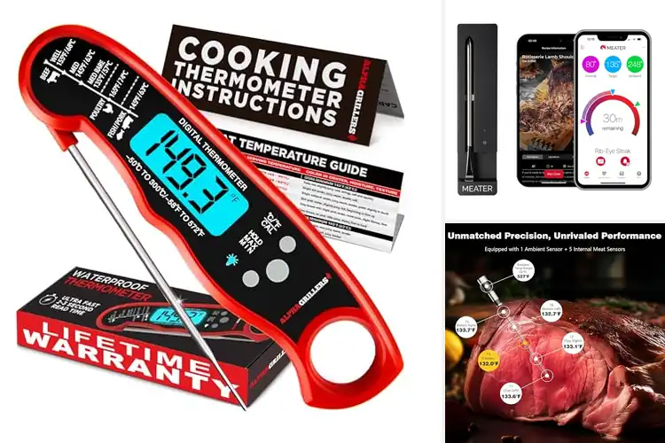 Detailed view of 10 Best Grilling Thermometers as Gifts: Elevate Your BBQ Game