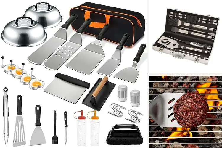 Detailed view of 10 Best Grilling Tools to Elevate Your Grill Game