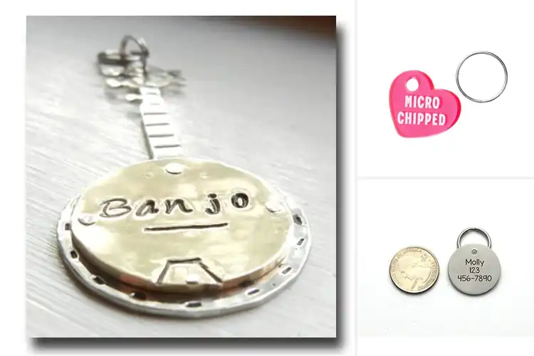 Detailed view of 10 Best Handmade Pet Tags: Unique & Safe IDs