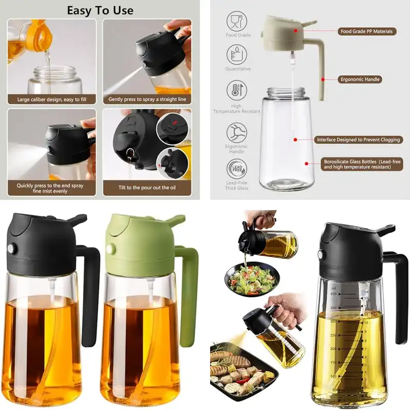 10 Best Healthy Cooking Oil Dispensers for Clean Living