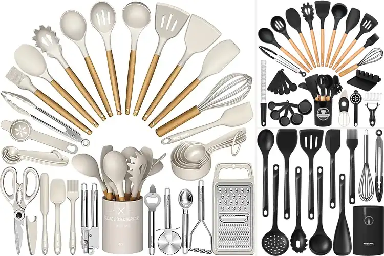 Detailed view of 10 Best Heat Resistant Utensils for Effortless Cooking