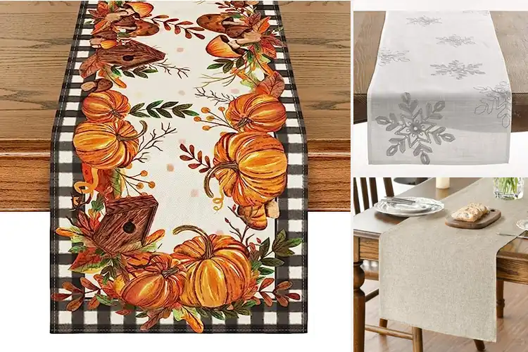 Detailed view of 6 Best Holiday Table Runners: Protect & Style Your Table