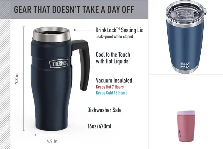 Detailed view of 10 Best Hot Coffee Mugs: Smoother, Spill-Free Mornings